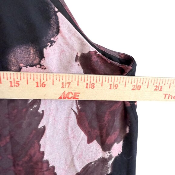 Diane Von Furstenberg Women's Tank Top Sz M Silk Pania Dancing Explosion Halter - Picture 6 of 11